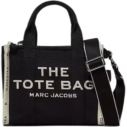 Jacquard Small Tote Bag , female, Sizes: ONE SIZE - Marc Jacobs - Modalova