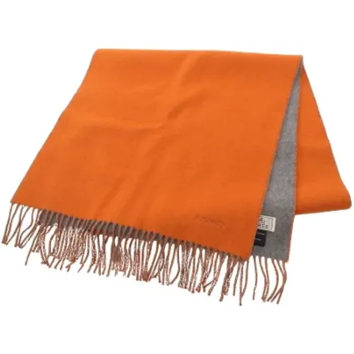 Pre-owned Cashmere scarves , female, Sizes: ONE SIZE - Hermès Vintage - Modalova