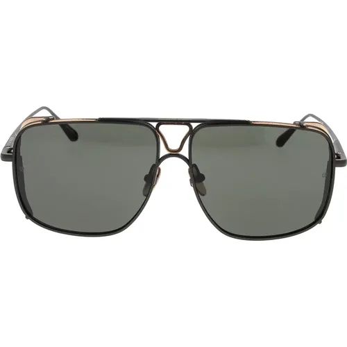 Sunglasses, unisex, , Size: ONE SIZE Stylish Sunglasses - Linda Farrow - Modalova