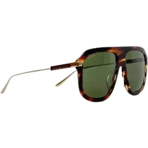 Pre-owned Accessories, female, , Size: ONE SIZE Pre-owned Metal sunglasses - Gucci Vintage - Modalova