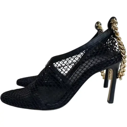 Pre-owned Pumps, female, , Size: 7 1/2 US Pre-owned Mesh heels - Bottega Veneta Vintage - Modalova