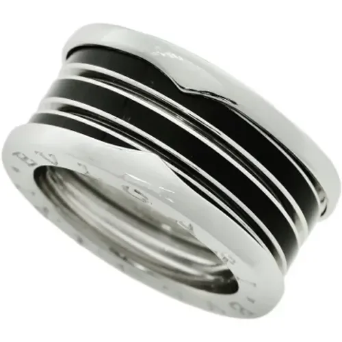 Pre-owned Jewellery, female, , Size: ONE SIZE Pre-owned White Gold rings - Bvlgari Vintage - Modalova