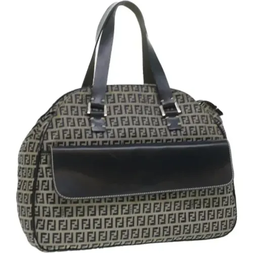 Pre-owned Canvas handbags , female, Sizes: ONE SIZE - Fendi Vintage - Modalova