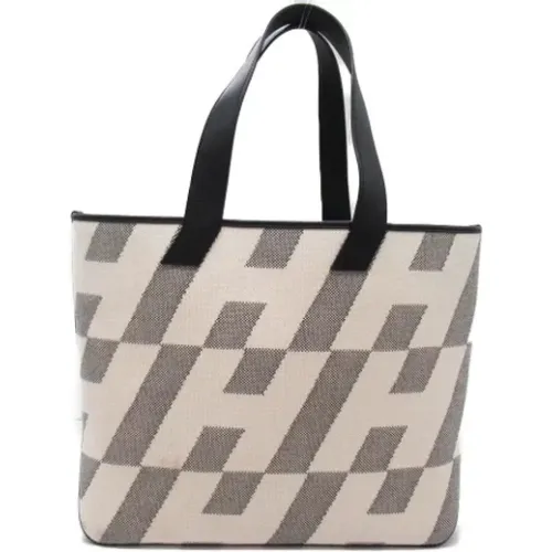 Pre-owned Tote Bags, female, , Size: ONE SIZE Pre-owned Fabric shoulder-bags - Hermès Vintage - Modalova