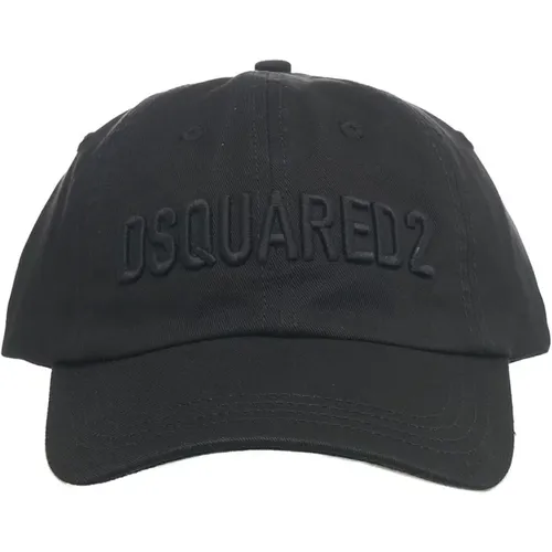 Caps, male, , Size: ONE SIZE Baseball Cap Logo Embroidery - Dsquared2 - Modalova