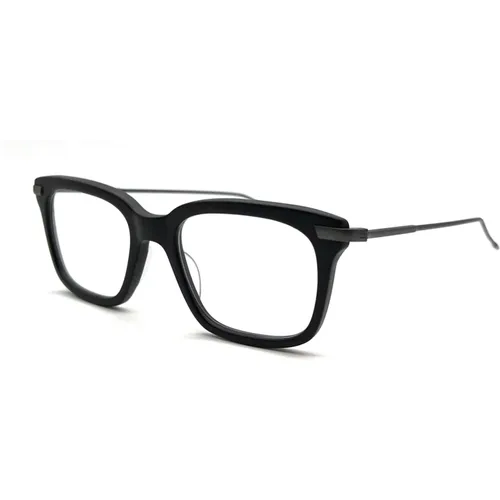 Schwarze optische Brillen für Männer , Herren, Größe: 49 MM - Thom Browne - Modalova