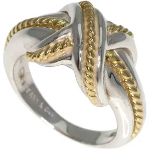 Pre-owned Jewellery, female, , Size: ONE SIZE Pre-owned Silver rings - Tiffany & Co. Pre-owned - Modalova