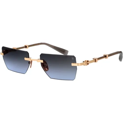 Stylish Sunglasses for a Sunny Day , unisex, Sizes: 53 MM - Balmain - Modalova