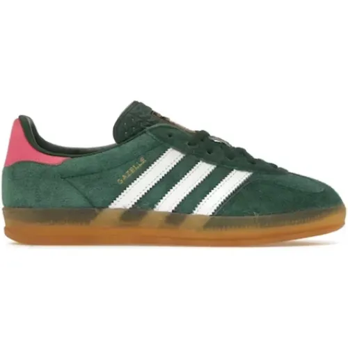 Sneakers, male, , Size: 13 US Gazelle Indoor Green Pink Sneakers - Adidas - Modalova