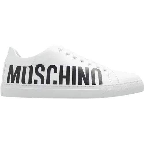 Sneakers with logo , male, Sizes: 8 UK, 6 UK, 7 UK - Moschino - Modalova