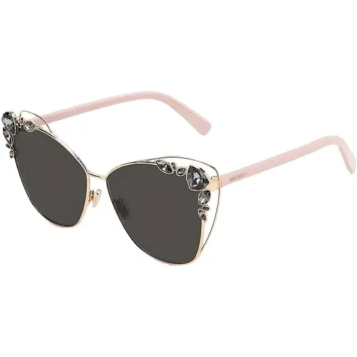 Rosa Resin Sonnenbrille für Frauen - Jimmy Choo - Modalova