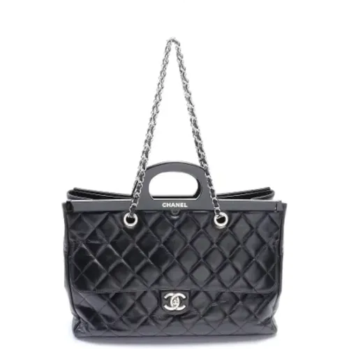 Pre-owned Leather chanel-bags , female, Sizes: ONE SIZE - Chanel Vintage - Modalova