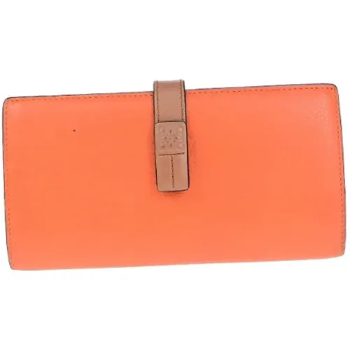 Pre-owned Wallets, female, , Size: ONE SIZE Pre-owned Leather wallets - Loewe Pre-owned - Modalova