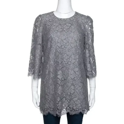 Pre-owned Lace tops , female, Sizes: M - Dolce & Gabbana Pre-owned - Modalova
