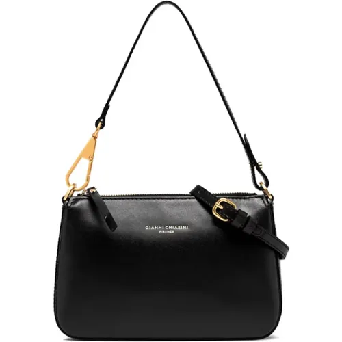 Stylish Leather Bag with Zip Closure , female, Sizes: ONE SIZE - Gianni Chiarini - Modalova
