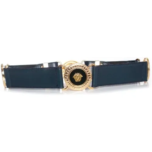 Pre-owned Belts, female, , Size: ONE SIZE Pre-owned Leather belts - Versace Pre-owned - Modalova