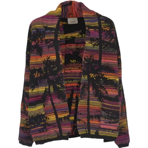 Cardigans, male, , Size: S MultiColour Cardigan Cardigan - Laneus - Modalova