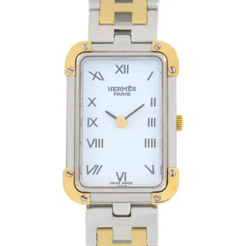 Pre-owned Metal watches , female, Sizes: ONE SIZE - Hermès Vintage - Modalova