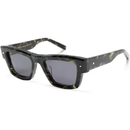 Sunglasses, unisex, , Size: 50 MM Vls106 B Sunglasses - Valentino - Modalova