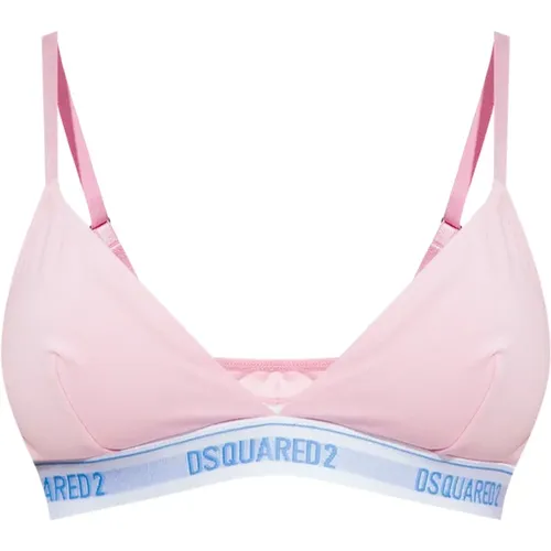 Bras, female, , Size: L Cotton bra - Dsquared2 - Modalova