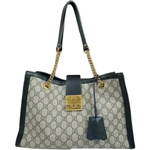 Pre-owned Tote Bags, female, , Size: ONE SIZE Pre-owned Fabric gucci-bags - Gucci Vintage - Modalova