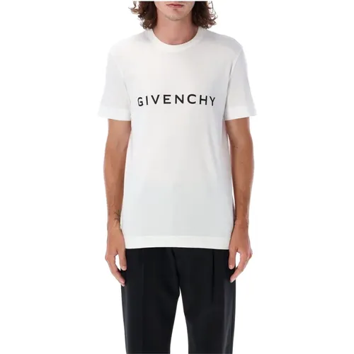 Logo T-Shirt Weiß Aw24 Givenchy - Givenchy - Modalova