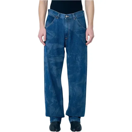 Baggy Jeans mit Grafischem Motiv , Herren, Größe: W28 - Vivienne Westwood - Modalova