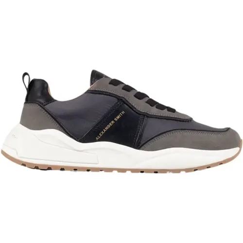 Eco-Dover Schwarze Sneakers , Herren, Größe: 44 EU - Alexander Smith - Modalova