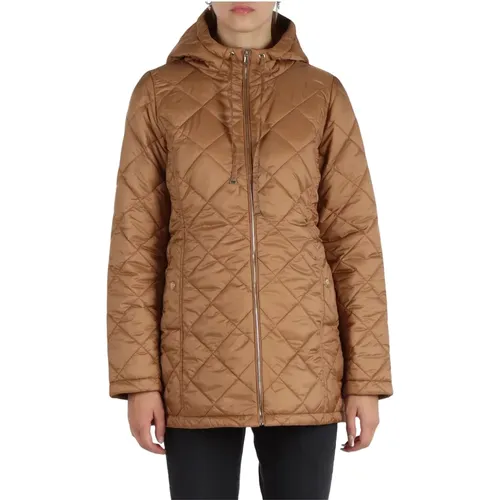 Quilted Lightweight Jacket with High Collar , female, Sizes: L, 2XL, S, XS, 3XL, XL, M - Emme DI Marella - Modalova