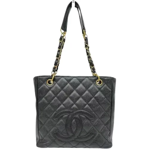 Pre-owned Tote Bags, female, , Size: ONE SIZE Pre-owned Leather chanel-bags - Chanel Vintage - Modalova