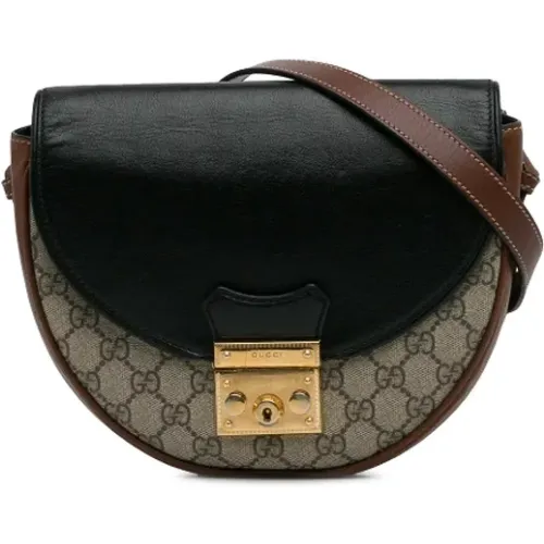 Pre-owned Leder schultertasche - Gucci Vintage - Modalova