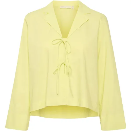 Lime Sorbet Cropped Shirt , female, Sizes: XL, 2XL, S, L, M, XS - InWear - Modalova