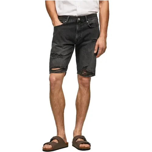 Denim Shorts , Herren, Größe: W32 - Pepe Jeans - Modalova