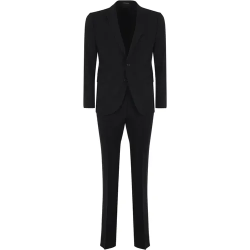 Suit Sets, male, , Size: M Men`s Suit - Emporio Armani - Modalova