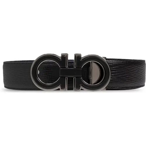 Belts, male, , Size: 105 CM Reversible belt - Salvatore Ferragamo - Modalova