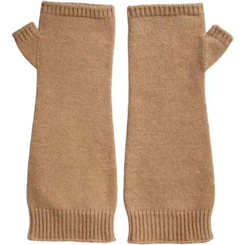 Luxuriöse Cashmere Fingerlose Handschuhe - Dolce & Gabbana - Modalova