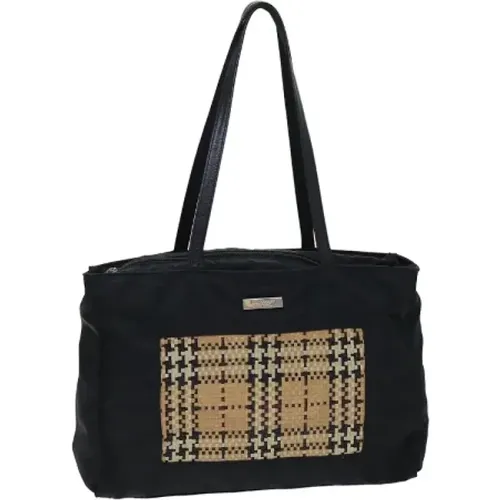 Pre-owned Tote Bags, female, , Size: ONE SIZE Pre-owned Nylon shoulder-bags - Burberry Vintage - Modalova