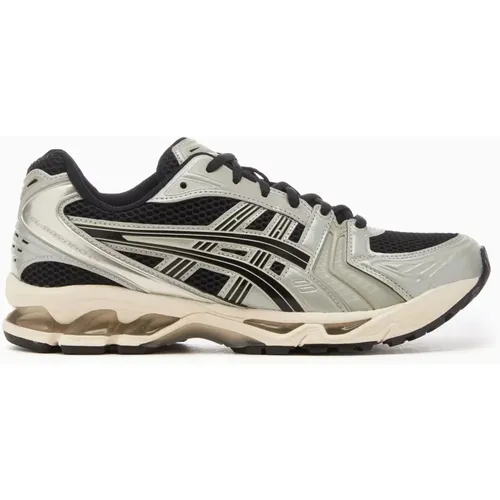 Grey Mesh Sneakers , male, Sizes: 5 UK - ASICS - Modalova