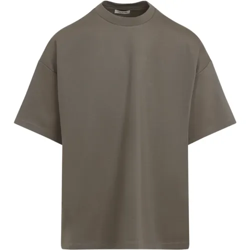 Holz Kurzarm T-Shirt , Herren, Größe: M - Fear Of God - Modalova