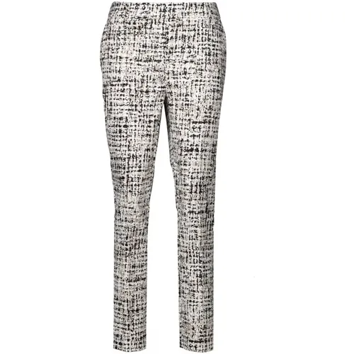 Versatile Elegant Pantalon with All-Over Pattern , female, Sizes: L, 2XL - Joseph Ribkoff - Modalova