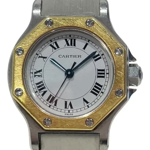 Pre-owned Watches, female, , Size: ONE SIZE Pre-owned Stainless Steel watches - Cartier Vintage - Modalova