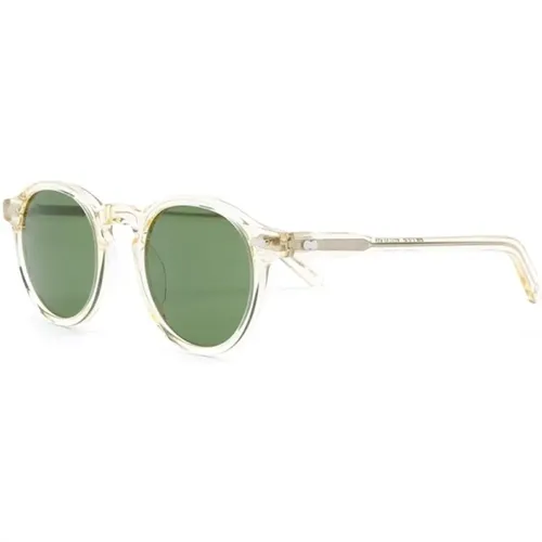Miltzen SUN Flesh Calibar Green Sunglasses , female, Sizes: 46 MM - Moscot - Modalova