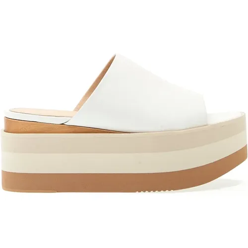 Wedges Sandals Butter Leather , female, Sizes: 4 UK, 3 UK - Paloma Barceló - Modalova