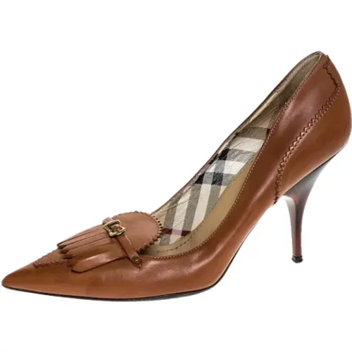 Pre-owned Pumps, female, , Size: 6 US Pre-owned Leather heels - Burberry Vintage - Modalova