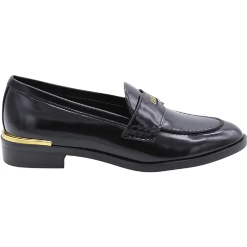 Classic Leather Moccasin Shoes , female, Sizes: 3 UK, 6 UK, 7 UK, 4 UK, 5 UK - Guess - Modalova