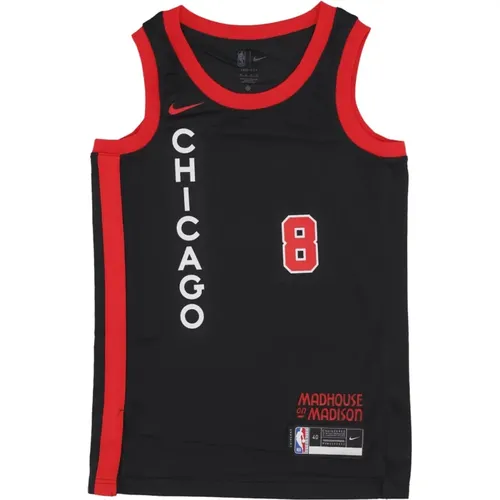 Sleeveless Tops, male, , Size: XL Chicago Bulls Basketball Tank Top - Nike - Modalova