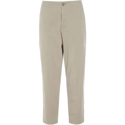 Chinos, female, , Size: L Peach Stretch Long Trousers Stone - Bitte Kai Rand - Modalova