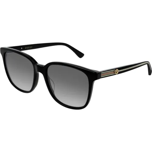 Black/Grey Shaded Sunglasses Gucci - Gucci - Modalova