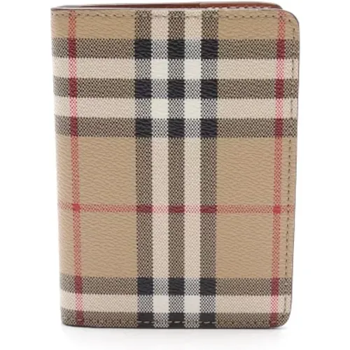 Pre-owned Wallets, female, , Size: ONE SIZE Pre-owned Canvas wallets - Burberry Vintage - Modalova