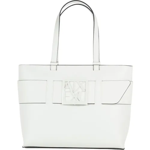 Stylish Shopping Bag , female, Sizes: ONE SIZE - Armani Exchange - Modalova